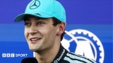 Azerbaijan Grand Prix: Russell takes pole as Antonelli out after hitting wall