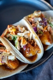 Fish Tacos with Cajun Honey Butter