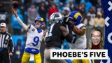 Phoebe's Five – top moments from NFL week 13