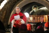 Pope Leo entrusts Lebanon to Saint Charbel’s intercession, prays at his tomb