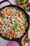 Creamy Chicken Tomato Pasta {Gluten Free}