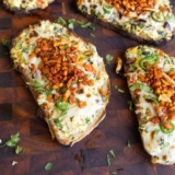 Triple Chilli Chilli Cheese Toast with Crispy Lime Tempeh