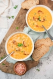 Creamy White Bean Soup with Sausage (Easy Comfort Food!)