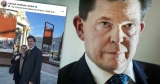 Talmannen reser med sin fru för skattepengar