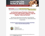 Disfunción Nunca Más – 90% de Comisión y Upsells.