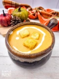 Easy Creamy Pumpkin Soup Recipe