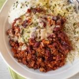 Easy Kidney Bean Chilli (30 Minute Vegetarian Dinner)