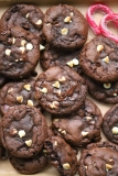 Peppermint Bark Cookies {M&S Dupe}