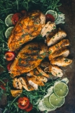 Grilled Bone in Chicken Breast