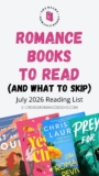 My July 2026 Romance Reads – She Reads Romance Books