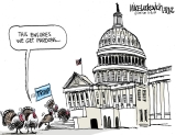 Cartoon: You get a pardon, and you get a pardon …