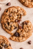 Chewy Oatmeal Raisin Chocolate Chip Cookies