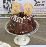 A Chocolate Cake for an 80th Birthday
