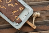 Gluten-Free Peanut Butter Cup Swirl Brownies