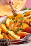Peach and Halloumi Salad – The Gluten Free Blogger