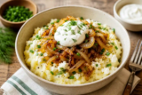 Easy Gluten-Free Pierogi Bowls With Potatoes, Cheese, and Caramelized Onions
