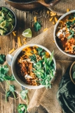 Roasted Pumpkin & Turkey Chili with Pancetta and Beer