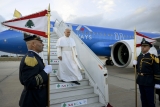 Pope Leo XIV arrives in Lebanon, bringing a message of peace to a nation scarred by war
