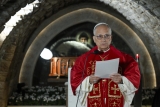 Pope Leo XIV entrusts Lebanon to St. Charbel’s intercession, prays at his tomb