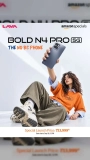 Lava Bold N4 Pro 5G Launched at ₹13,999: 6,000mAh Battery, 50MP Camera and 120Hz Display