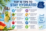 Top 10 Tips To Stay Hydrated In Summer