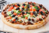 Homemade Taco Pizza