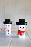 Toilet Paper Snowman Craft | Journey to SAHM
