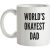 World’s Okayest Dad mug.