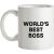 World’s Best Boss mug.