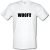 Woof!! male t-shirt.