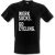 Work Sucks Go Cycling male t-shirt.