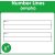 Edx Downloadable Number Lines (blank)