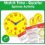 Time Match (Quarter Hour) Spinner Game (7+)