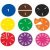 Printed Fraction Circles