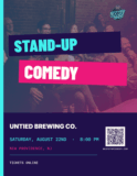 Next Stop Comedy at Untied Brewing | NJCB