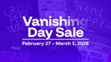 Announcing Our First Ever Vanishing