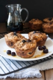 Vegan Blueberry French Toast Breakfast Muffins