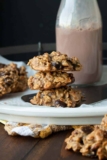 Healthy Peanut Butter Banana Oatmeal Cookies