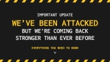 Our Website was Attacked! Black Friday Sale Delayed