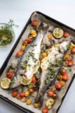 Lemon-Herb Whole Baked Branzino – Feed Me Phoebe